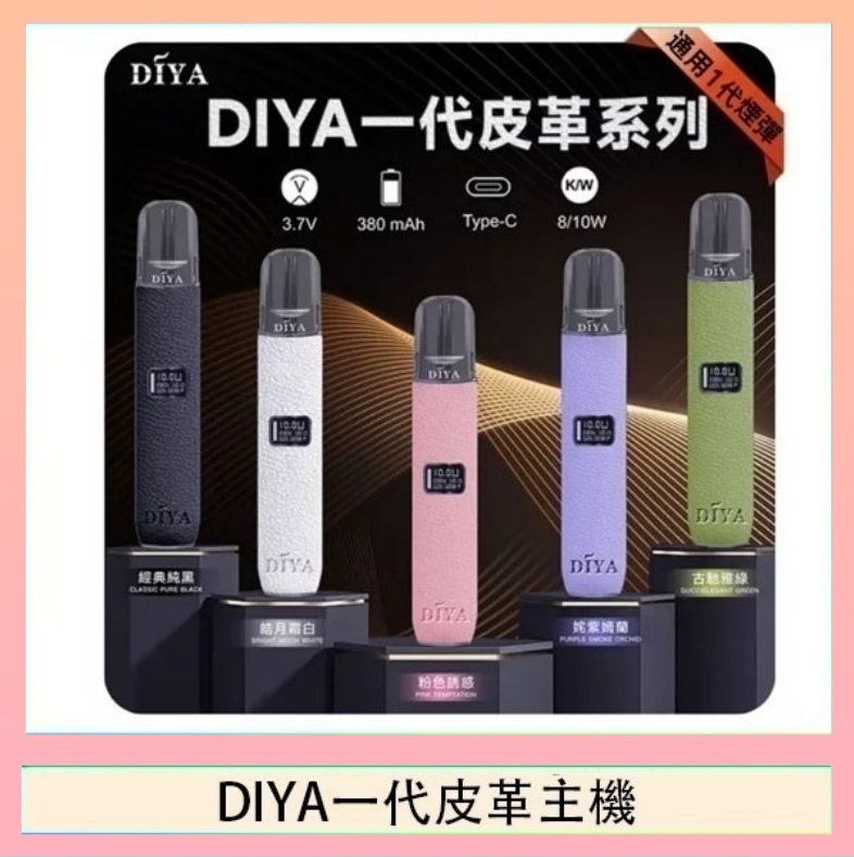 DIYA一代皮革 DIYA一代主機皮革系列通用1代電子煙