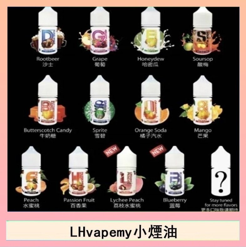 LHvapemy LHvapemy馬來西亞主機小煙油30ml